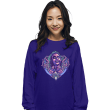 Load image into Gallery viewer, Daily_Deal_Shirts Long Sleeve Shirts, Unisex / Small / Violet The Ghost Groom
