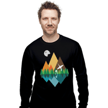 Load image into Gallery viewer, Shirts Long Sleeve Shirts, Unisex / Small / Black Forest View
