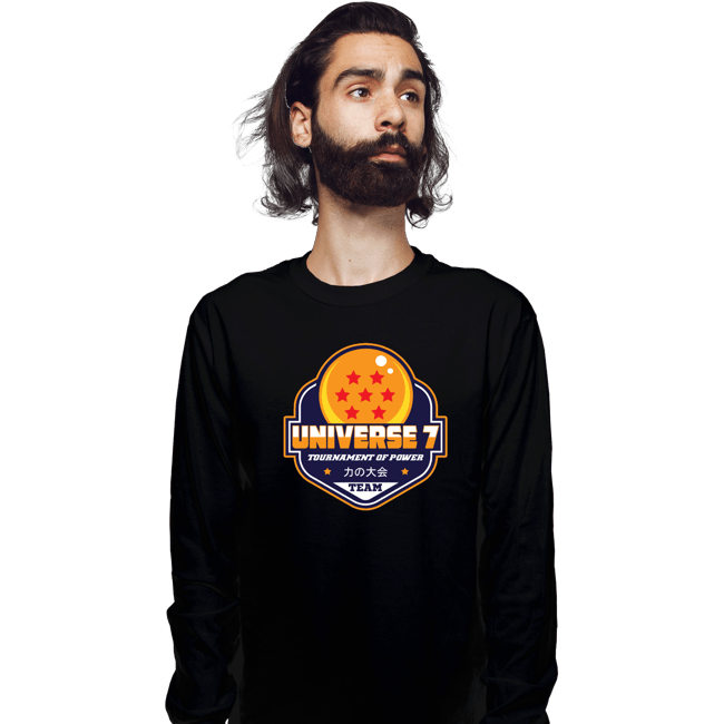 Shirts Long Sleeve Shirts, Unisex / Small / Black Universe 7