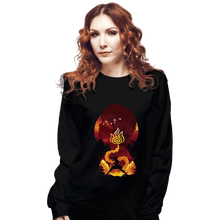 Load image into Gallery viewer, Daily_Deal_Shirts Long Sleeve Shirts, Unisex / Small / Black Firebender
