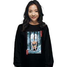 Load image into Gallery viewer, Secret_Shirts Long Sleeve Shirts, Unisex / Small / Black Fright Night Sumo Ukiyo-e Jason
