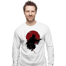 Load image into Gallery viewer, Shirts Long Sleeve Shirts, Unisex / Small / White Darth Samurai
