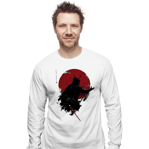 Shirts Long Sleeve Shirts, Unisex / Small / White Darth Samurai