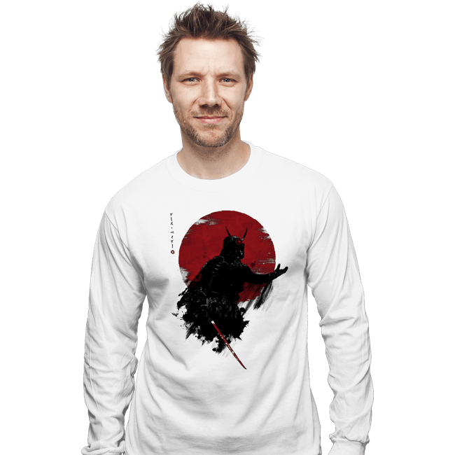 Shirts Long Sleeve Shirts, Unisex / Small / White Darth Samurai