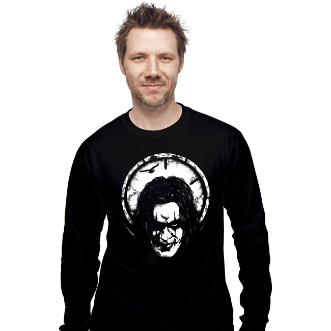 Secret_Shirts Long Sleeve Shirts, Unisex / Small / Black Eric Draven.