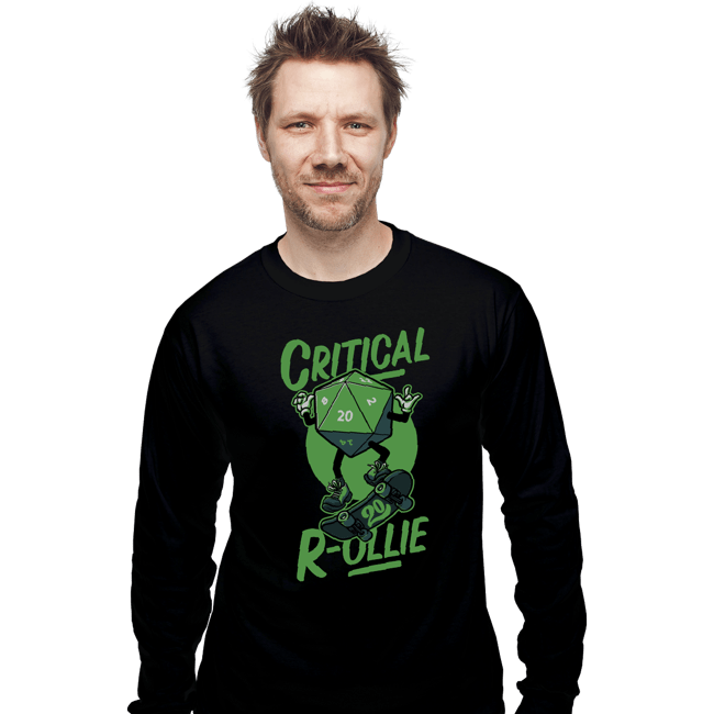 Secret_Shirts Long Sleeve Shirts, Unisex / Small / Black Critical Rollie