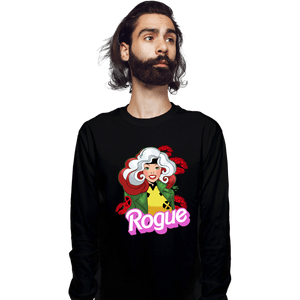 Daily_Deal_Shirts Long Sleeve Shirts, Unisex / Small / Black Rogue Barbie