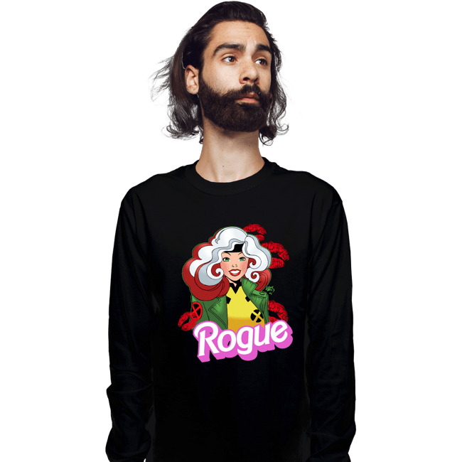 Daily_Deal_Shirts Long Sleeve Shirts, Unisex / Small / Black Rogue Barbie
