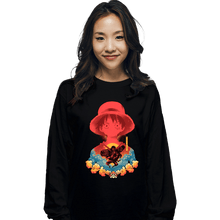 Load image into Gallery viewer, Shirts Long Sleeve Shirts, Unisex / Small / Black Luffy Shadow
