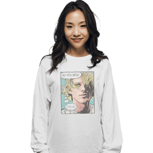 Load image into Gallery viewer, Shirts Long Sleeve Shirts, Unisex / Small / White As You Wish
