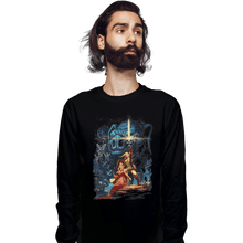Load image into Gallery viewer, Secret_Shirts Long Sleeve Shirts, Unisex / Small / Black Zelda Wars
