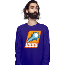 Load image into Gallery viewer, Secret_Shirts Long Sleeve Shirts, Unisex / Small / Violet KAMEHAMEHAAAA
