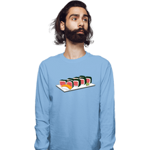 Load image into Gallery viewer, Daily_Deal_Shirts Long Sleeve Shirts, Unisex / Small / Powder Blue Rock Rolls
