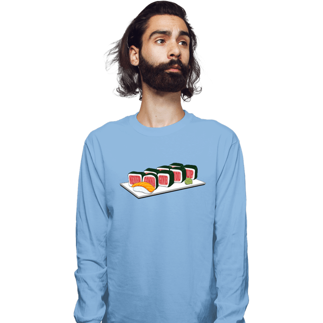Daily_Deal_Shirts Long Sleeve Shirts, Unisex / Small / Powder Blue Rock Rolls