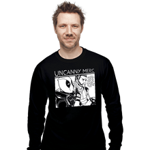 Load image into Gallery viewer, Daily_Deal_Shirts Long Sleeve Shirts, Unisex / Small / Black Uncanny Merc
