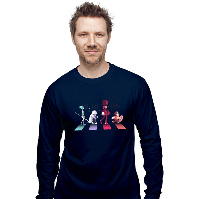 Shirts Long Sleeve Shirts, Unisex / Small / Navy Crystal Road