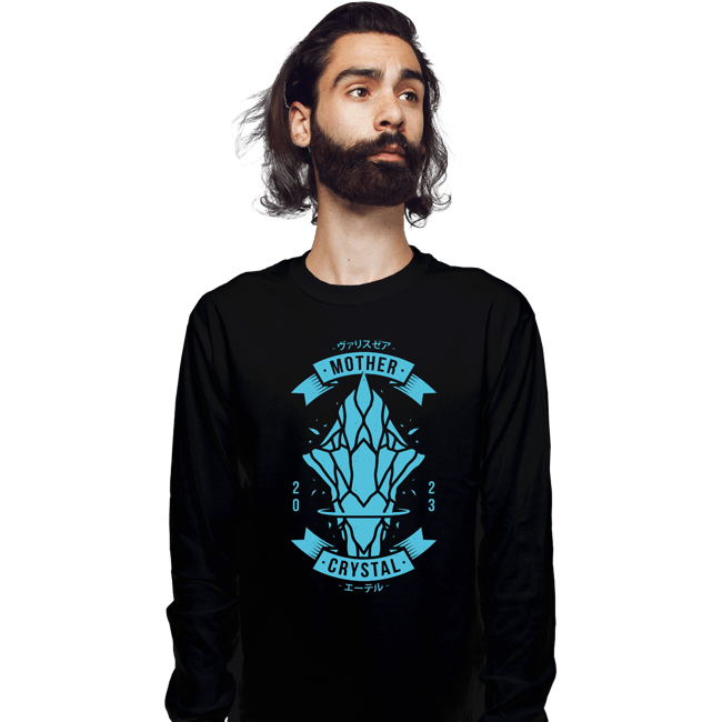 Shirts Long Sleeve Shirts, Unisex / Small / Black Mother Crystal