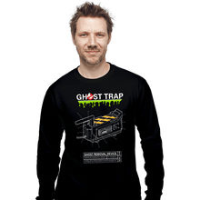 Load image into Gallery viewer, Shirts Long Sleeve Shirts, Unisex / Small / Black Ghost Trap
