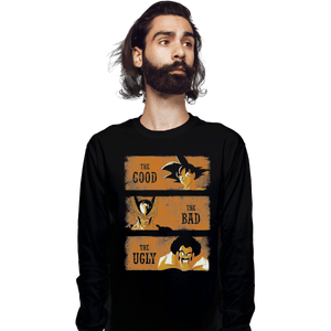 Shirts Long Sleeve Shirts, Unisex / Small / Black Good Bady Ugly DBZ