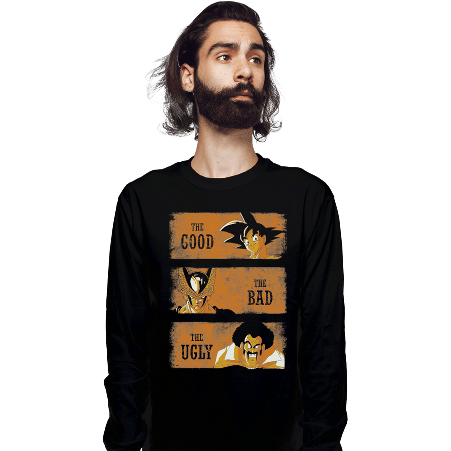 Shirts Long Sleeve Shirts, Unisex / Small / Black Good Bady Ugly DBZ