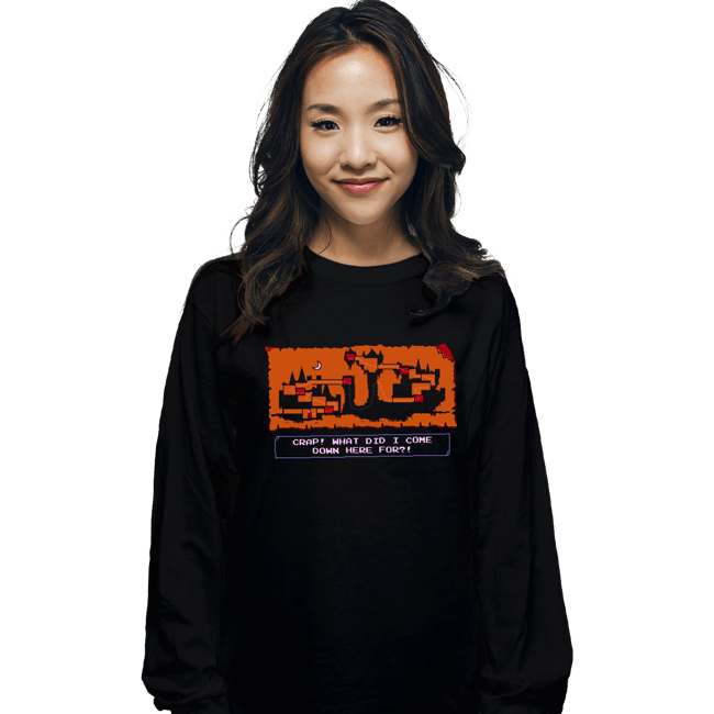 Secret_Shirts Long Sleeve Shirts, Unisex / Small / Black Forgetfulvania