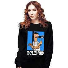 Load image into Gallery viewer, Shirts Long Sleeve Shirts, Unisex / Small / Black Belcher
