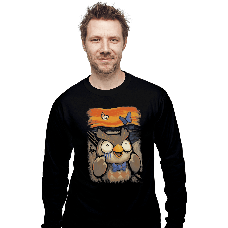 Shirts Long Sleeve Shirts, Unisex / Small / Black Island Scream