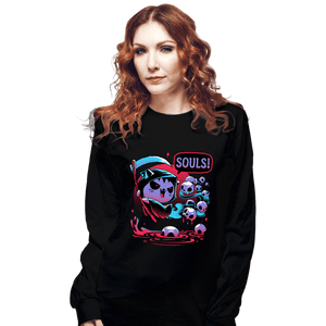 Daily_Deal_Shirts Long Sleeve Shirts, Unisex / Small / Black Paws Of Death