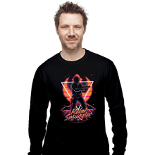 Load image into Gallery viewer, Shirts Long Sleeve Shirts, Unisex / Small / Black Retro Rebel Smuggler
