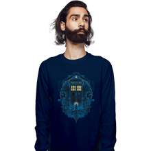 Load image into Gallery viewer, Shirts Long Sleeve Shirts, Unisex / Small / Navy T4RD1S
