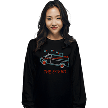 Load image into Gallery viewer, Shirts Long Sleeve Shirts, Unisex / Small / Black B-Team Van
