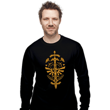 Load image into Gallery viewer, Secret_Shirts Long Sleeve Shirts, Unisex / Small / Black Hero Power
