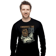 Load image into Gallery viewer, Daily_Deal_Shirts Long Sleeve Shirts, Unisex / Small / Black Wookie Cat
