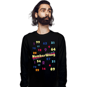 Daily_Deal_Shirts Long Sleeve Shirts, Unisex / Small / Black Numberwang