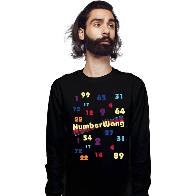 Daily_Deal_Shirts Long Sleeve Shirts, Unisex / Small / Black Numberwang