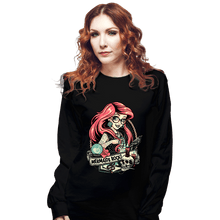 Load image into Gallery viewer, Secret_Shirts Long Sleeve Shirts, Unisex / Small / Black Rocker Ariel!
