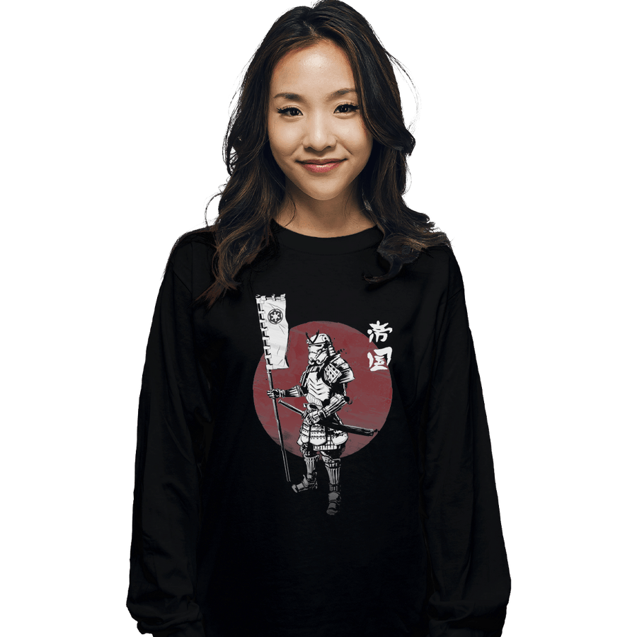 Shirts Long Sleeve Shirts, Unisex / Small / Black Samurai Empire