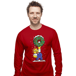 Daily_Deal_Shirts Long Sleeve Shirts, Unisex / Small / Red Festive Feast