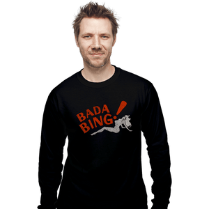 Shirts Long Sleeve Shirts, Unisex / Small / Black Bada Bing