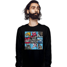 Load image into Gallery viewer, Shirts Long Sleeve Shirts, Unisex / Small / Black The Dinozord Bunch
