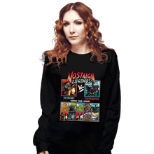 Load image into Gallery viewer, Daily_Deal_Shirts Long Sleeve Shirts, Unisex / Small / Black Nostalgia Legends
