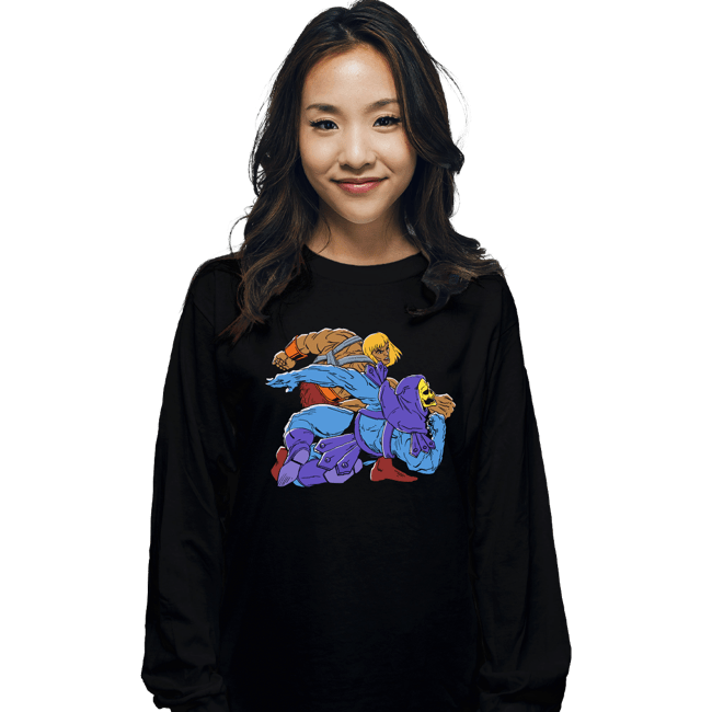 Daily_Deal_Shirts Long Sleeve Shirts, Unisex / Small / Black The Blond Knight Returns