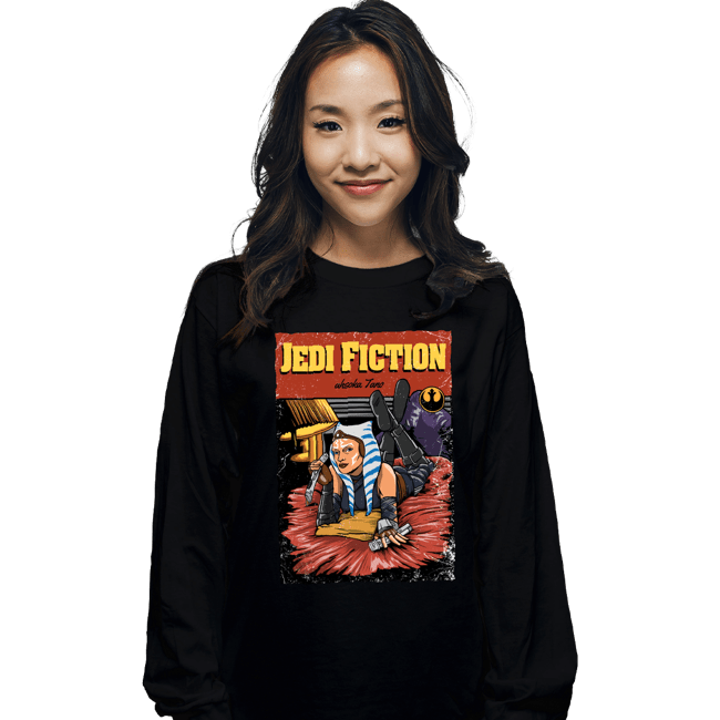 Daily_Deal_Shirts Long Sleeve Shirts, Unisex / Small / Black Jedi Fiction