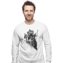 Load image into Gallery viewer, Shirts Long Sleeve Shirts, Unisex / Small / White Lords Of Cinder Lords Of Ash
