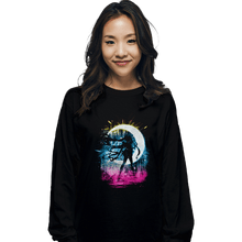 Load image into Gallery viewer, Shirts Long Sleeve Shirts, Unisex / Small / Black Sailor Moon Storm
