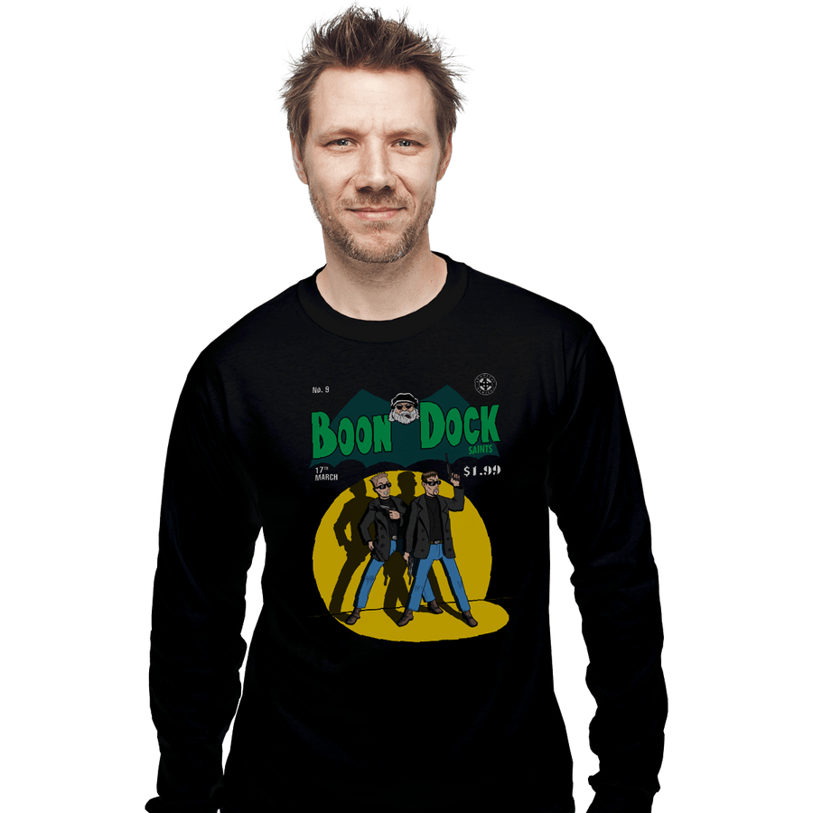Secret_Shirts Long Sleeve Shirts, Unisex / Small / Black Boon Dock