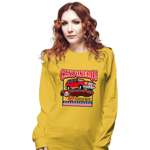 Daily_Deal_Shirts Long Sleeve Shirts, Unisex / Small / Gold Canyonero!