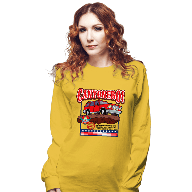 Daily_Deal_Shirts Long Sleeve Shirts, Unisex / Small / Gold Canyonero!