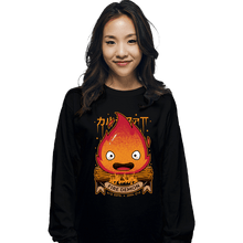 Load image into Gallery viewer, Shirts Long Sleeve Shirts, Unisex / Small / Black The Fire Demon
