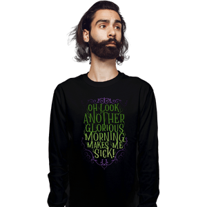 Shirts Long Sleeve Shirts, Unisex / Small / Black Another Glorious Morning